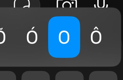 alemongecaio's tweet photo. o acento agudo ficava à direita da letra antes dessa última atualização do iOS ou eu to maluco? https://t.co/kiWzPas5Hq