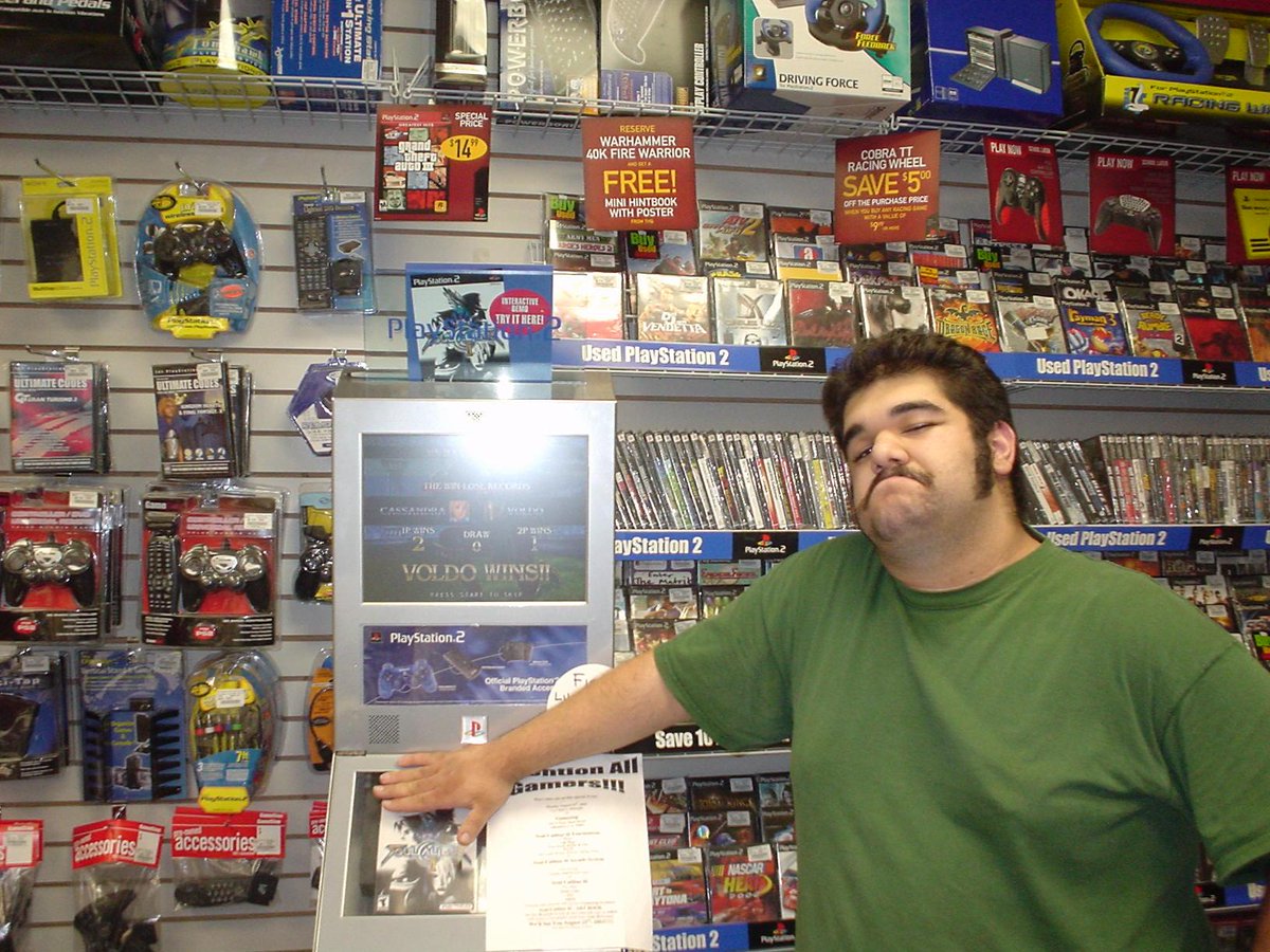 blbeel's tweet photo. Sad news, the Gamestop where @AvoidThePuddle and I won our first Soul Calibur 2 console tournaments - at the launch event, has finally closed its doors forever. May its soul still burn https://t.co/0erghsdhRO