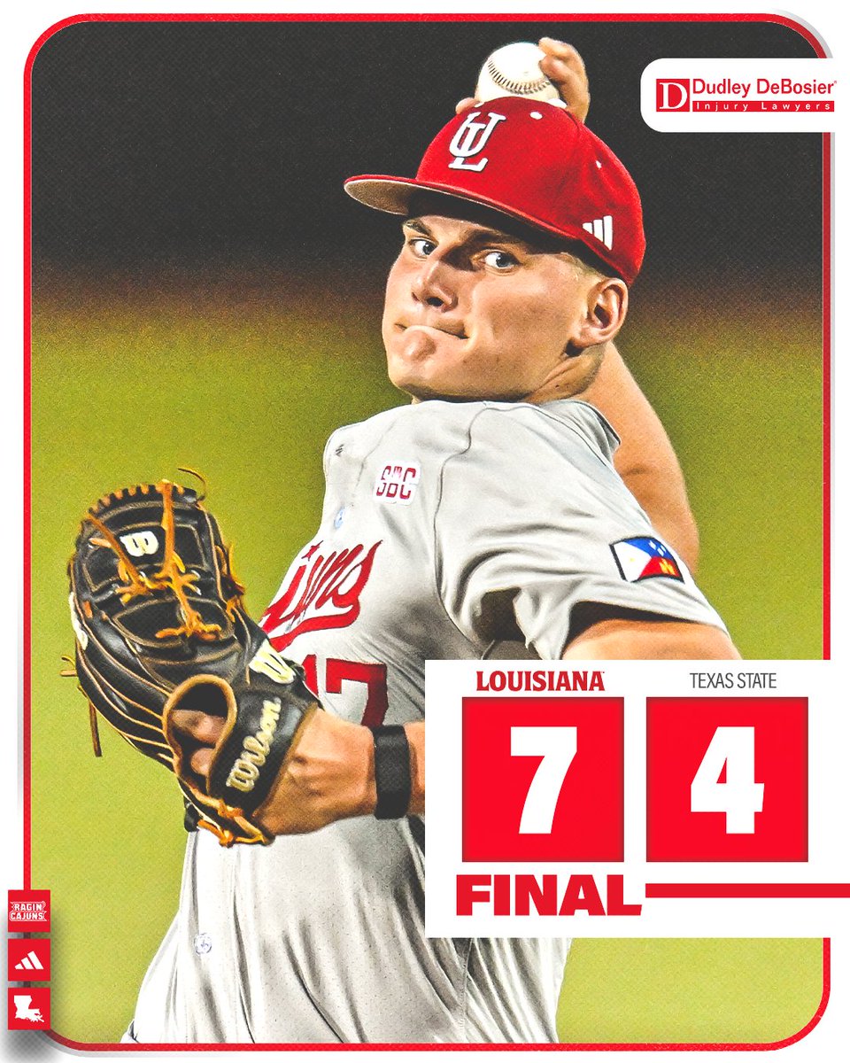 Louisiana Ragin’ Cajuns® Baseball tweet media