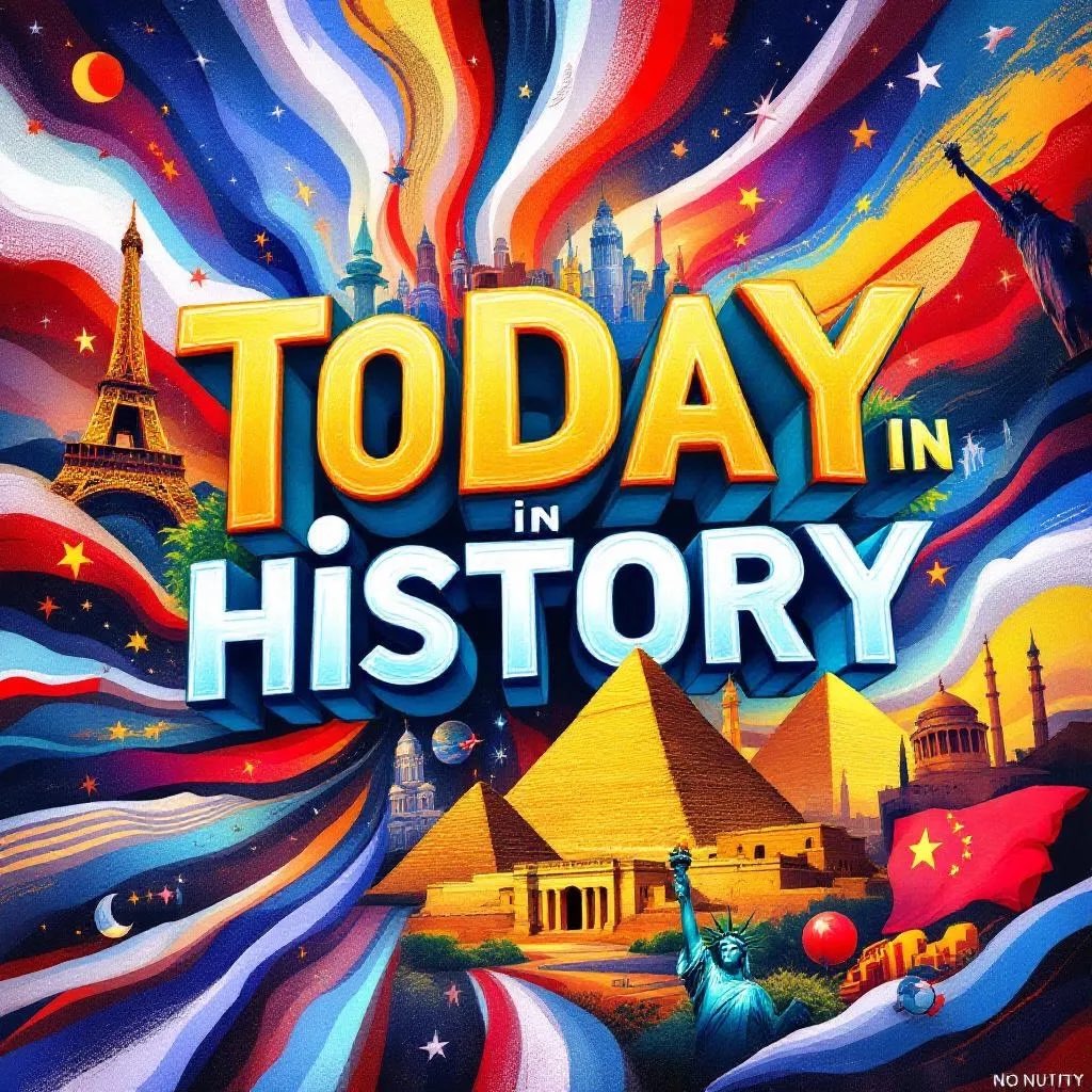 bsk11's tweet photo. Today In History 
5/23 ↗️

1960 Israel captures Adolf Eichmann

1977 Star Wars tests open in 32 theaters

1994 Pulp Fiction wins at Cannes  

2015 Ireland legalizes same-sex marriage

2021 Belarus forces down Ryanair flight 4978 to arrest journalist

#history https://t.co/rXnAKZzWqI