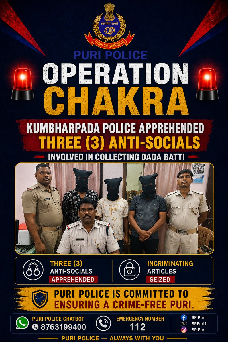 Puri Police tweet media