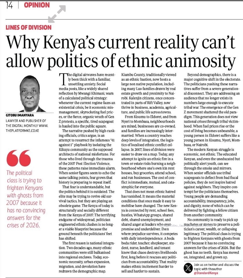 Gitobu Imanyara tweet media