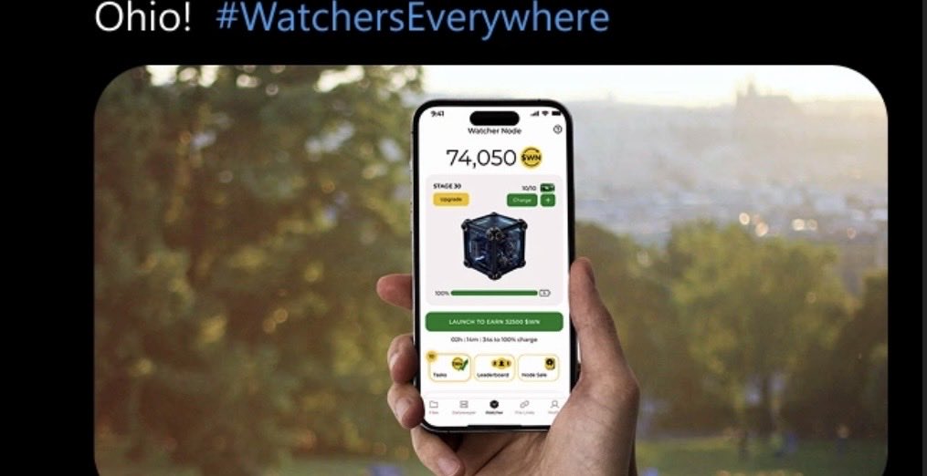 gdparihar's tweet photo. Launching Watcher Node to secure @ DeNetPro storage network, live from Ohio! #WatchersEverywhere
74,050 W https://t.co/mVSbatSnBN