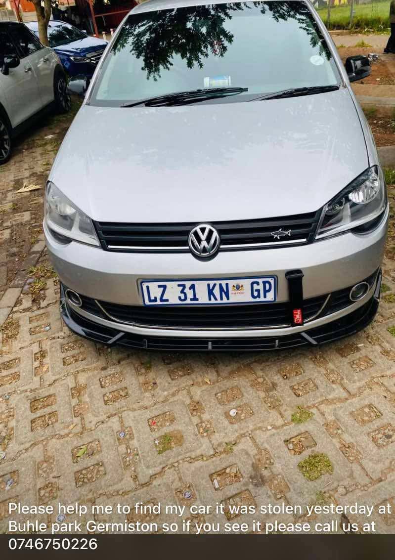 Crime_SpotterSA's tweet photo. He's The One Who Stole The VW Polo in Thembisa

The community is being asked to help identify and locate a suspect linked to the theft of a silver Volkswagen Polo with registration number LZ 31 KN GP. https://t.co/qcEjuaZC2T