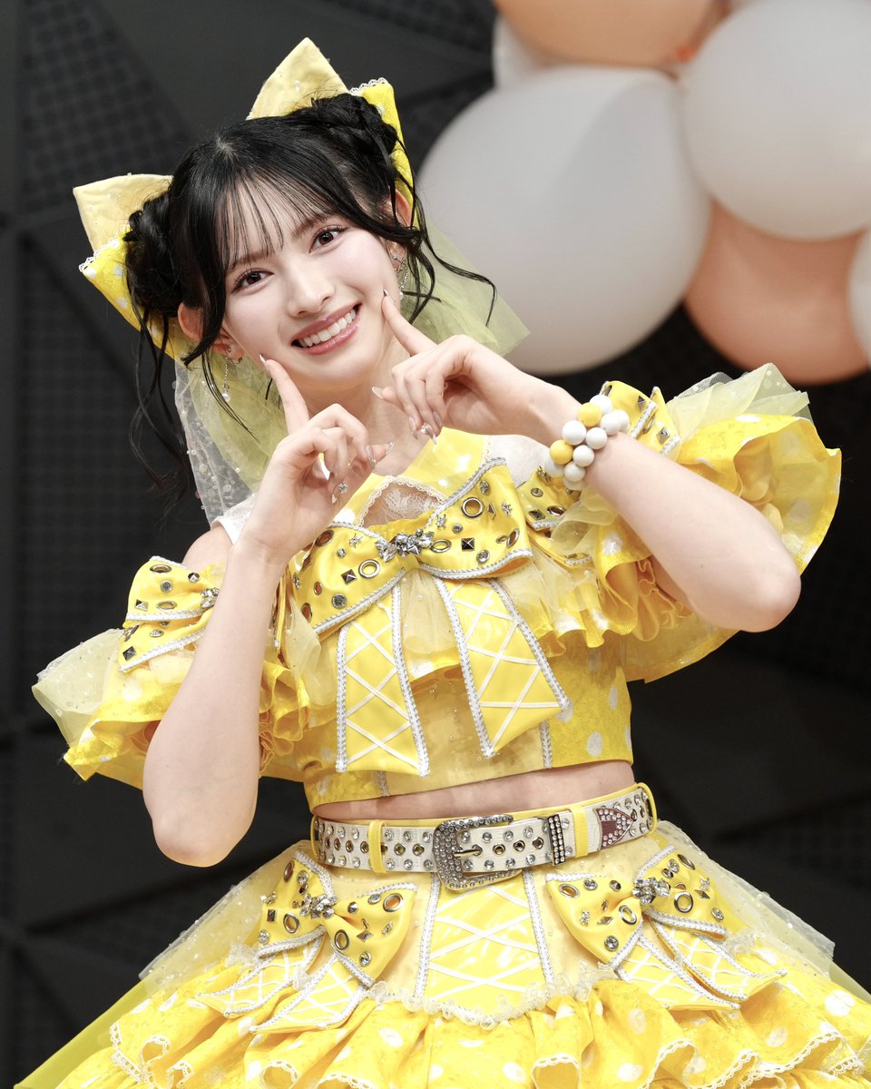arcteryxalpha7's tweet photo. デカリボンあきちゃんかわいい💛🎀
#菅田愛貴　#あきちゃん
#超ときめき宣伝部 https://t.co/bwIHY9CkWG