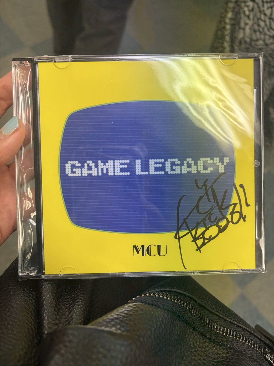 ma190426's tweet photo. #ゲームレガシー
#ゲームインパクト

新曲CDを限定発売中　本日1530迄❤︎

サインまで頂き、ありがとうございます😊 https://t.co/AzaD3xMxqN