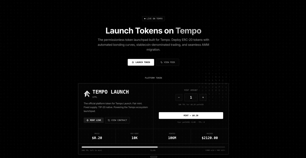 TEMPO LAUNCH tweet media