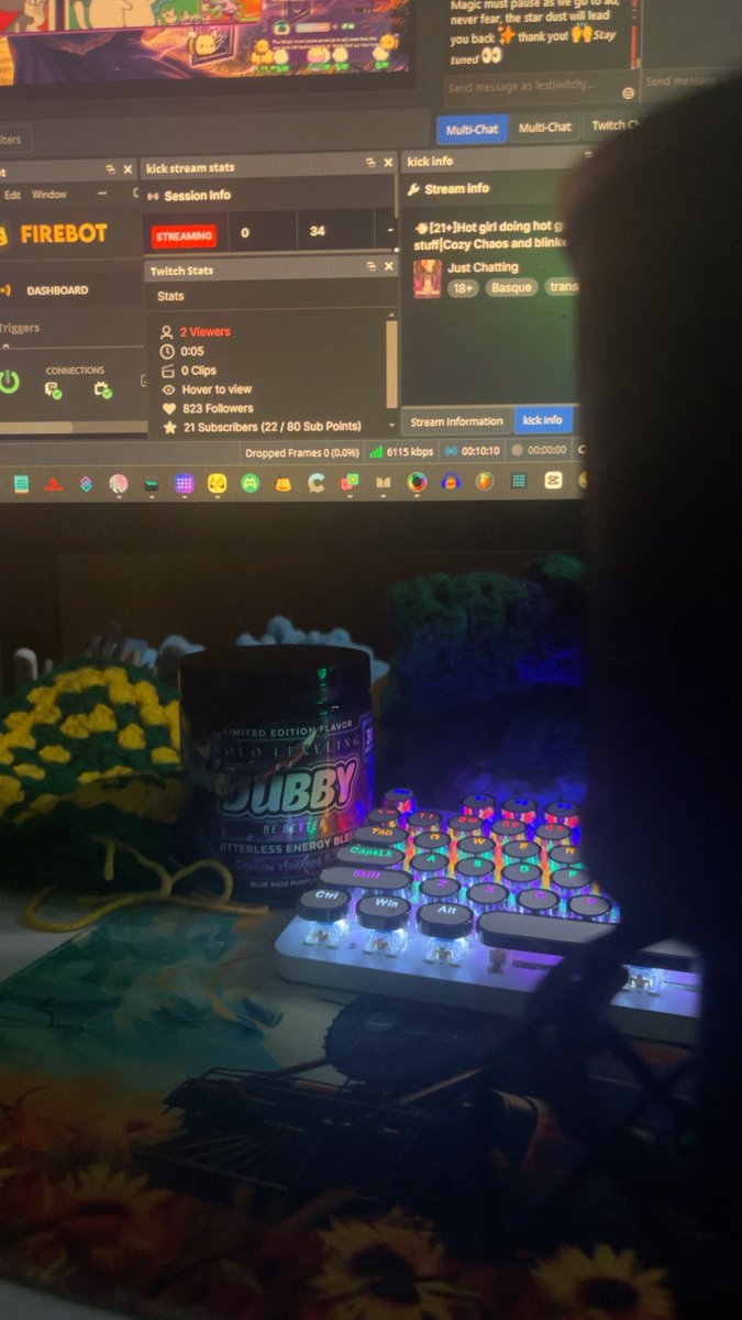 lesbiwitchy's tweet photo. Live streaming on Twitch and kick. Come check it out! 

#twitch #kick #gamergirl  #witchy #wlw https://t.co/O3njTgdyaX