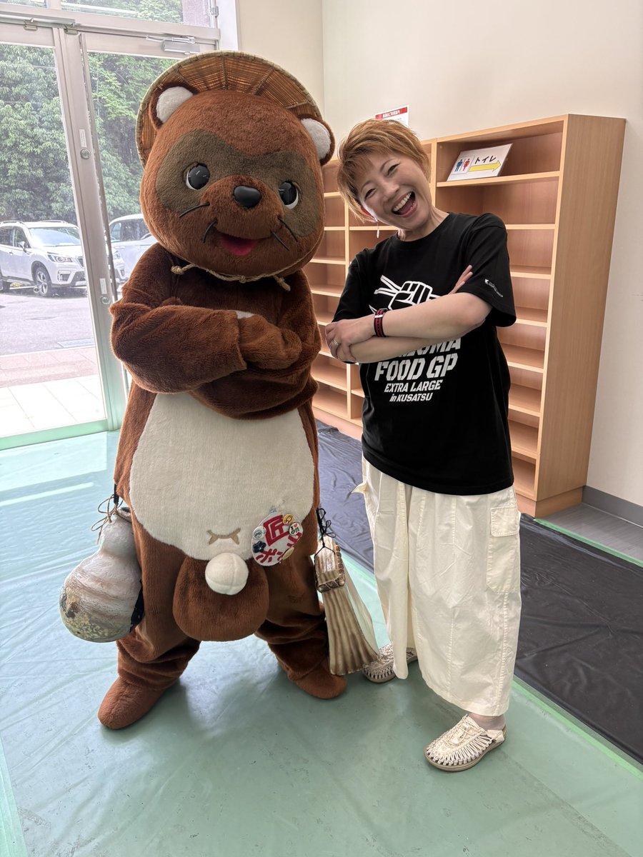 eradioinazuma's tweet photo. ⚡️イナズマフードGPXL2026in草津⚡️
ぽんぽこぽん！！ https://t.co/FjUWIY1MIX