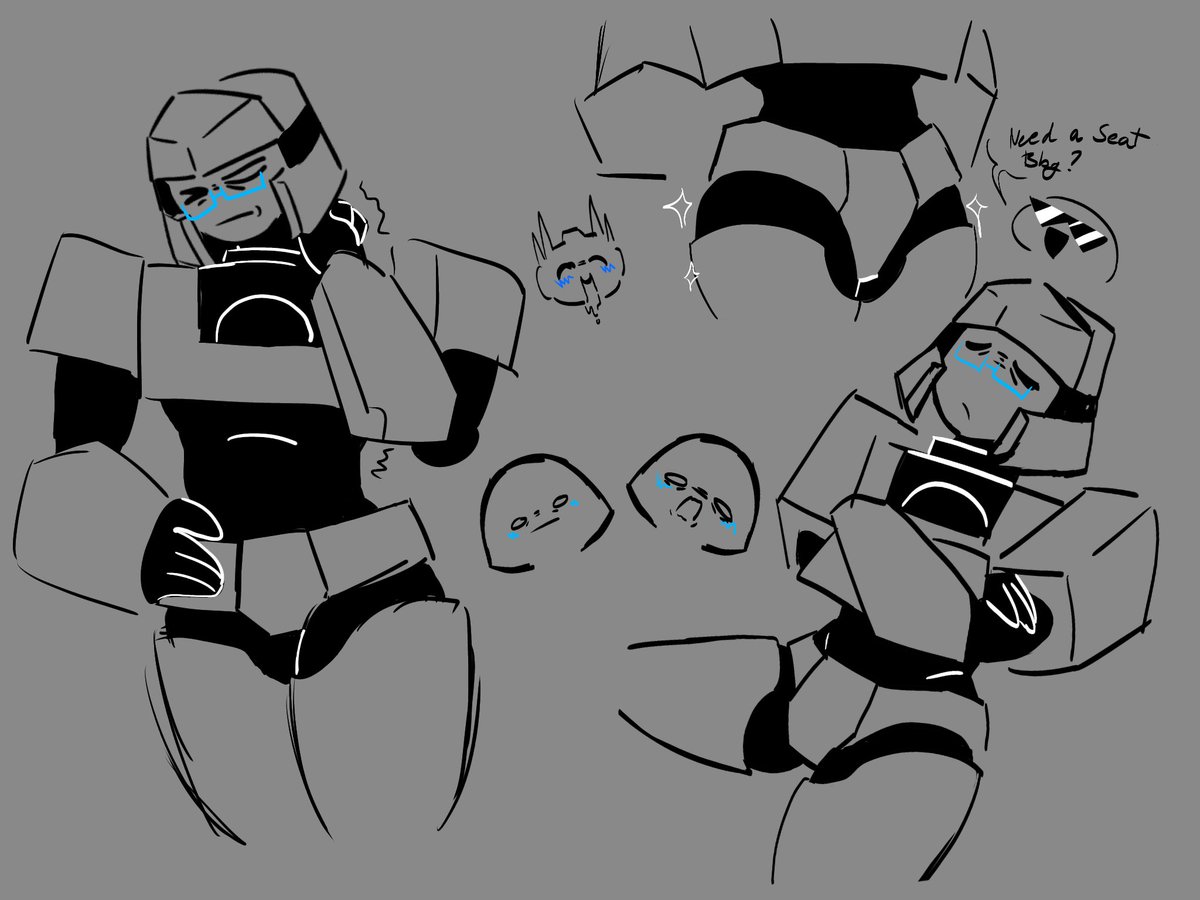thehidemation's tweet photo. Random sg cogless #d16 sketches #megop #opmeg #opdee #transformers shattered glass https://t.co/Y3DKvOljWy
