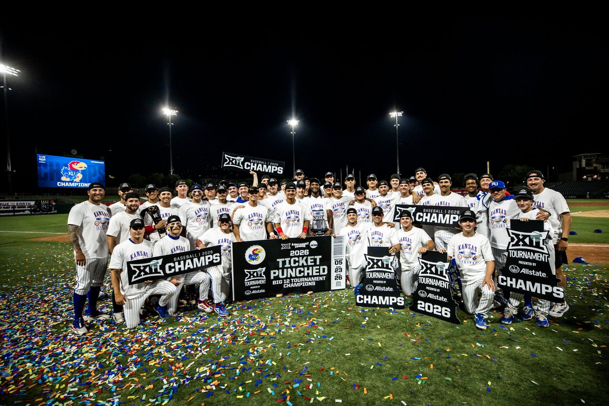 Kansas Baseball tweet media