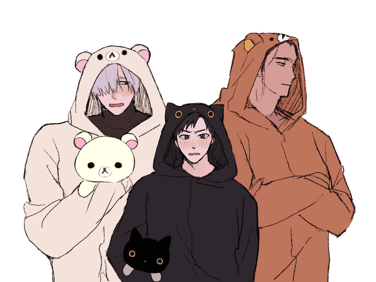 nyan6_orz's tweet photo. 🐻‍🐻‍❄️🐈‍⬛
#교도소의개들 #slammerdogs
#スラマードッグス https://t.co/f5rXpELWHk