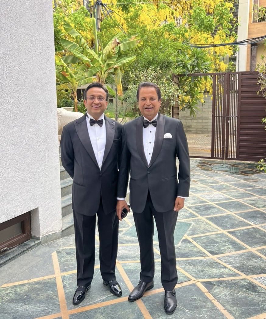 BinodKChaudhary's tweet photo. Representing Nepal's private sector at the Roosevelt House reception in New Delhi - honoring U.S. Secretary of State Marco Rubio, alongside my son Varun. I have always believed that Nepal's story is bigger than its geography. A nation of resilient people, untapped potential, and enormous opportunity. Nepal belongs in these conversations. And it always will .
#MarcoRubio #RooseveltHouse #USEmbassy