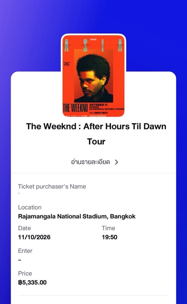 dimple_JDNS's tweet photo. ตอนที่กดบัตร ตัวเราอยู่เมกา แม่ค้าร้านนี้ทำให้ทุกอย่าง ได้โซนที่ต้องการด้วย ไม่ผิดหวังที่ใช้บริการเลยจริงๆค่ะ ร้านอันดับ1ในใจ🥰
#กูจูโปะรีวิว
#AfterHoursTilDawnTourBKK https://t.co/pz6M2MafEJ