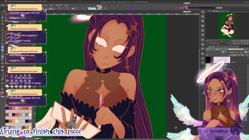 nightlyalibi's tweet photo. ✨ I'm currently rendering me making art lol. 🕊️
#Vtuber - #NightlyAlibi - #NASOArt - #Seiso - #AdultSpace https://t.co/Yxws02V351