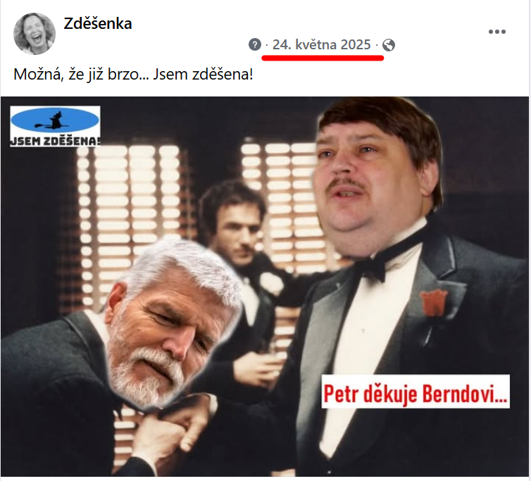 Jsem Zděšena! tweet media