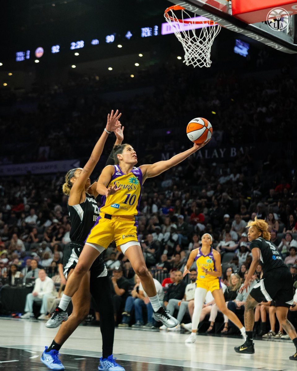 LASparks's tweet photo. Aces vs. Sparks: Round 3. June 2nd in LA. 

Don't miss another masterclass, grab your tickets: https://t.co/DtP5sYOtQI https://t.co/gN047ZuWJu