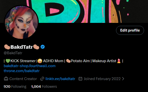 🥔BakdTatr🥔 tweet media
