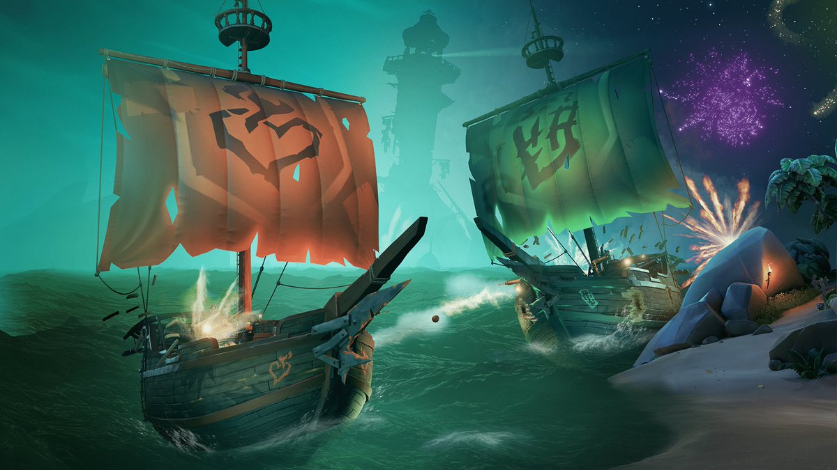 AustinSixx4479's tweet photo. Given the fact that LSS is doing great so far some interesting changes should be considered for HG as a whole. I feel HG should be held in the sea of the damned. Because LSS has proven it is entirely possible and offers unique challenges and it's fitting for ghosts and skeletons. https://t.co/eVMWp3S2jG