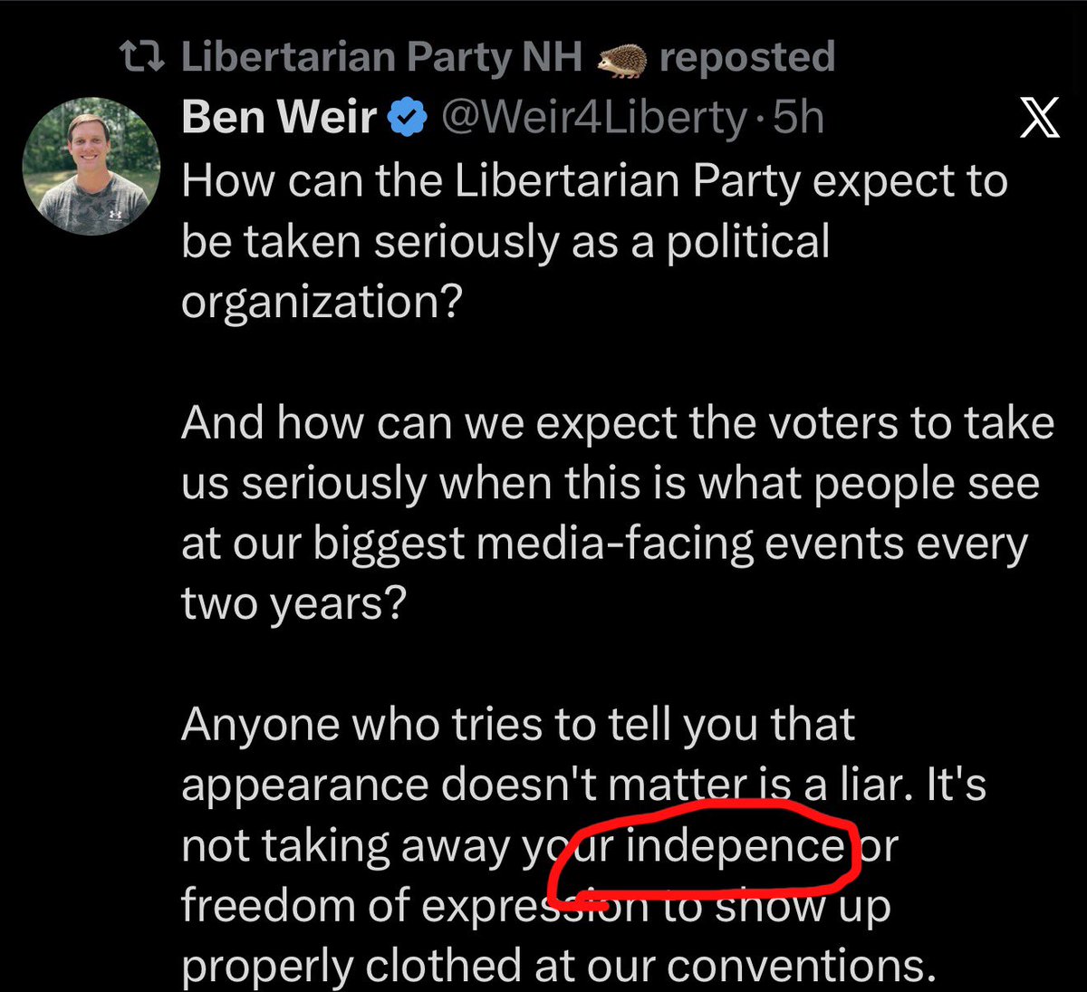 LP Waffle House Caucus tweet media