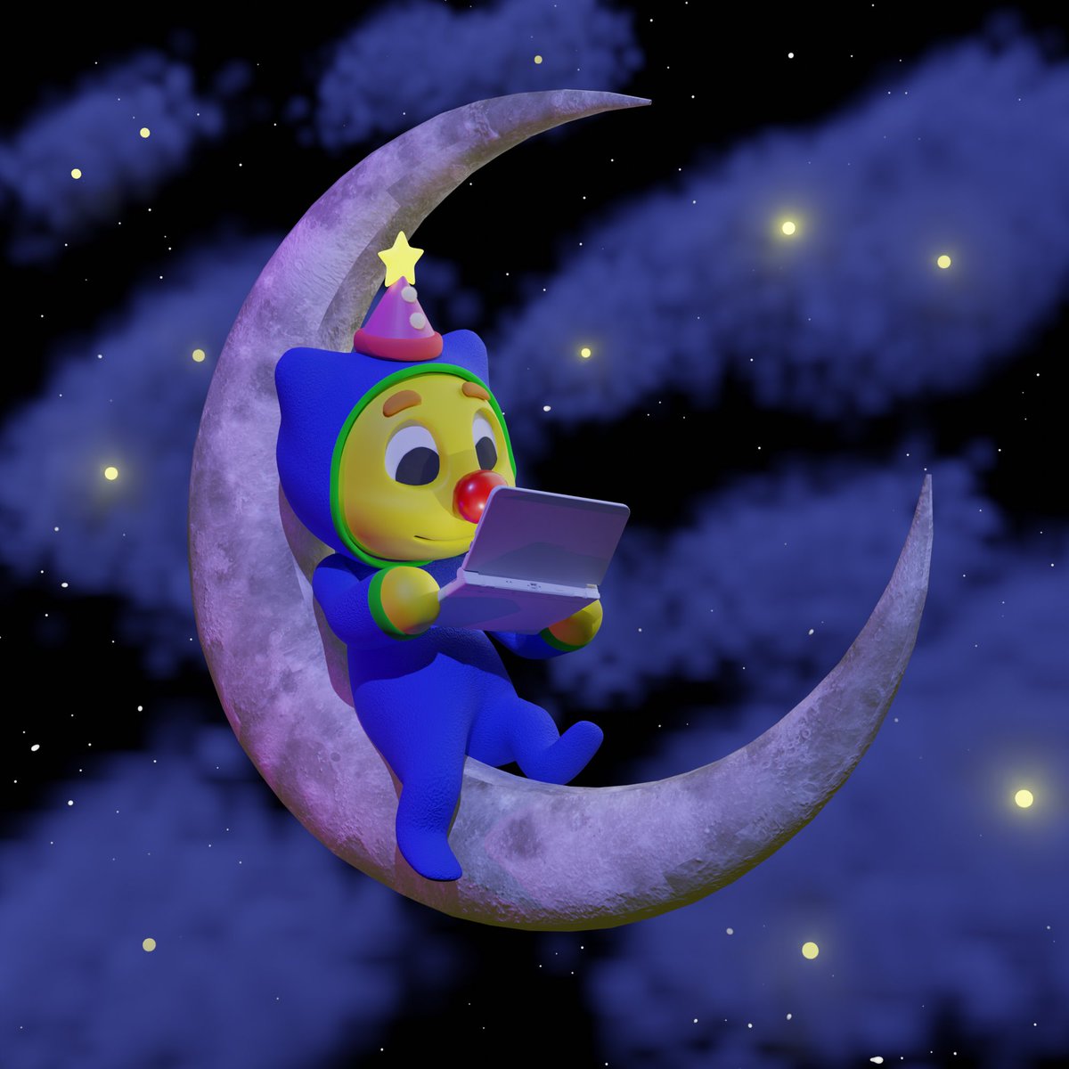 OlessStarr's tweet photo. BOOM! here's an unedited render. I'm tired, so I'll handle the compositing tomorrow after work. I'm excited n obsessed with how this looks and wanted to share. I might even change his facial expression. By next post, i will have a name for him. https://t.co/drtZnBgcXl