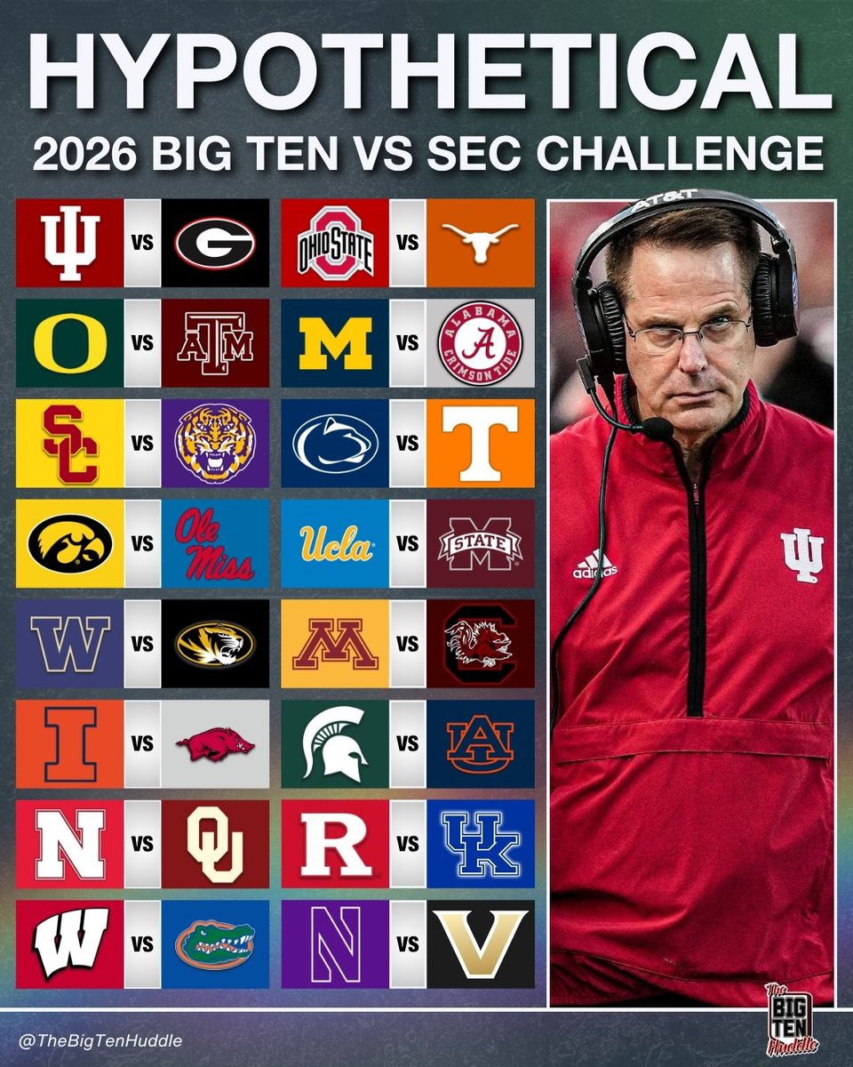 The Big Ten Huddle 🎙️ tweet media
