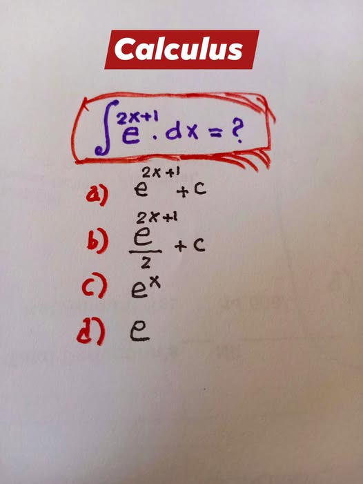 SolvingForZ's tweet photo. 90% Get This Wrong! 🤔
Only true calculus fans will get this right on the first #maths #calculus #LearnMath #integration #reelschallenge https://t.co/NIujHll3Hb
