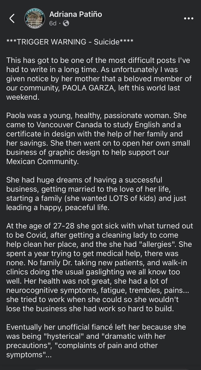 Adri_Long Covid Canada longcovid-adri.bsky.social tweet media
