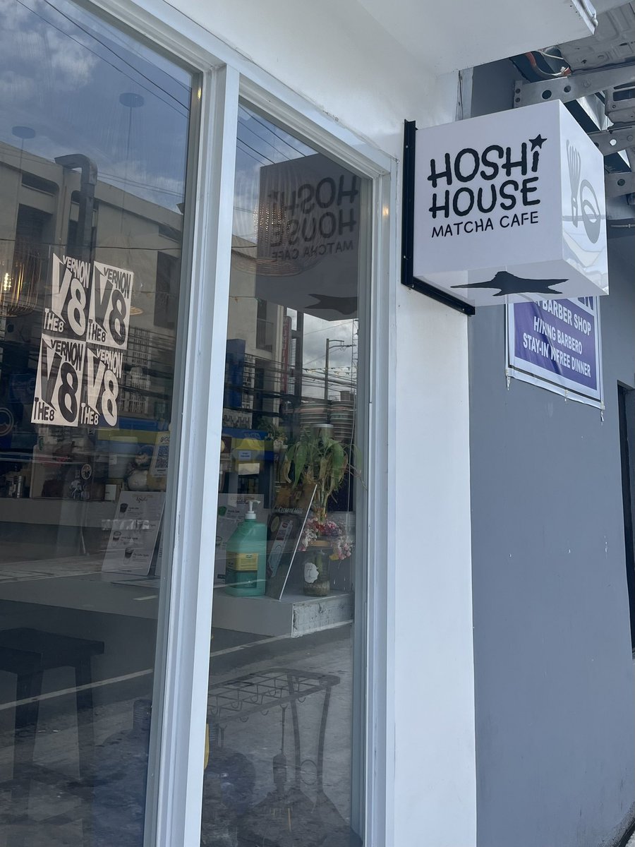 imazzeka's tweet photo. #v8hunt @ hoshi house matcha cafe https://t.co/ObYdv4IiIC