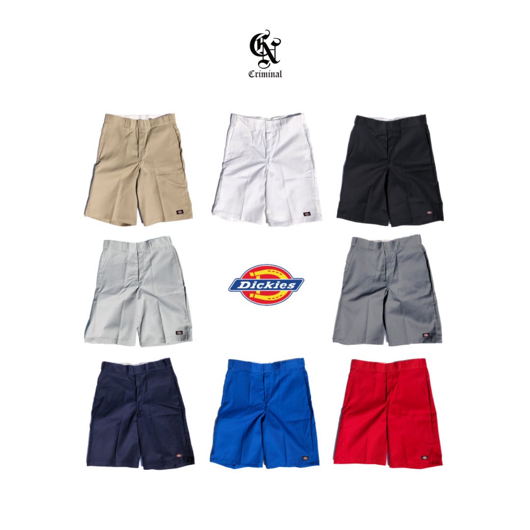 QR_1989's tweet photo. 🔥CRIMINAL SELECT🔥
⬇️WEB STORE⬇️
https://t.co/uDCLpaxqQb
☀️RESTOCKED SUMMER🌻
アメリカ生まれ、世界一のワークブランド
【Dickies】よりストリートの定番😎
人気の42283ショーツが大量入荷👍

【42283 13in Loose Fit Shorts】
SIZE / 32in - 44in
PRICE / 8,910 YEN (TAX IN)

#dickies #shorts https://t.co/6OekL1krwi
