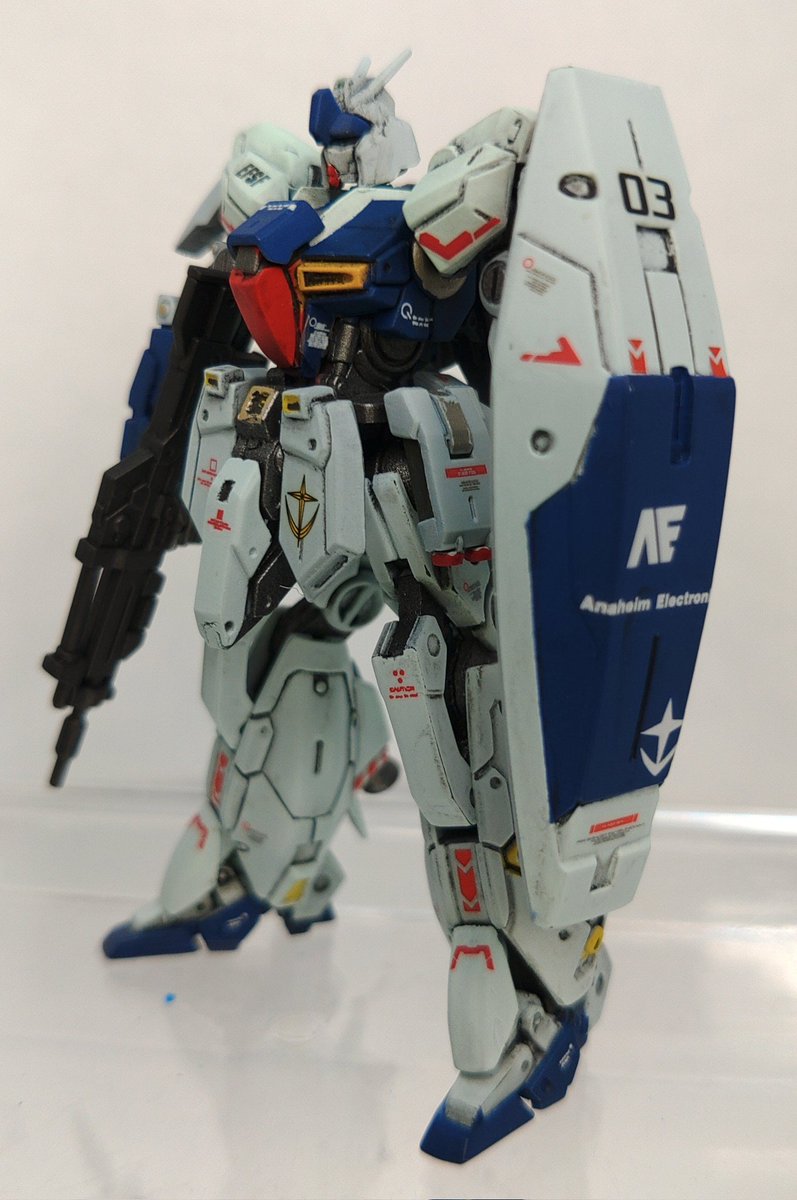 ガンダムアーティファクトNo.028リ・ガズィ(MS形態)完成しました