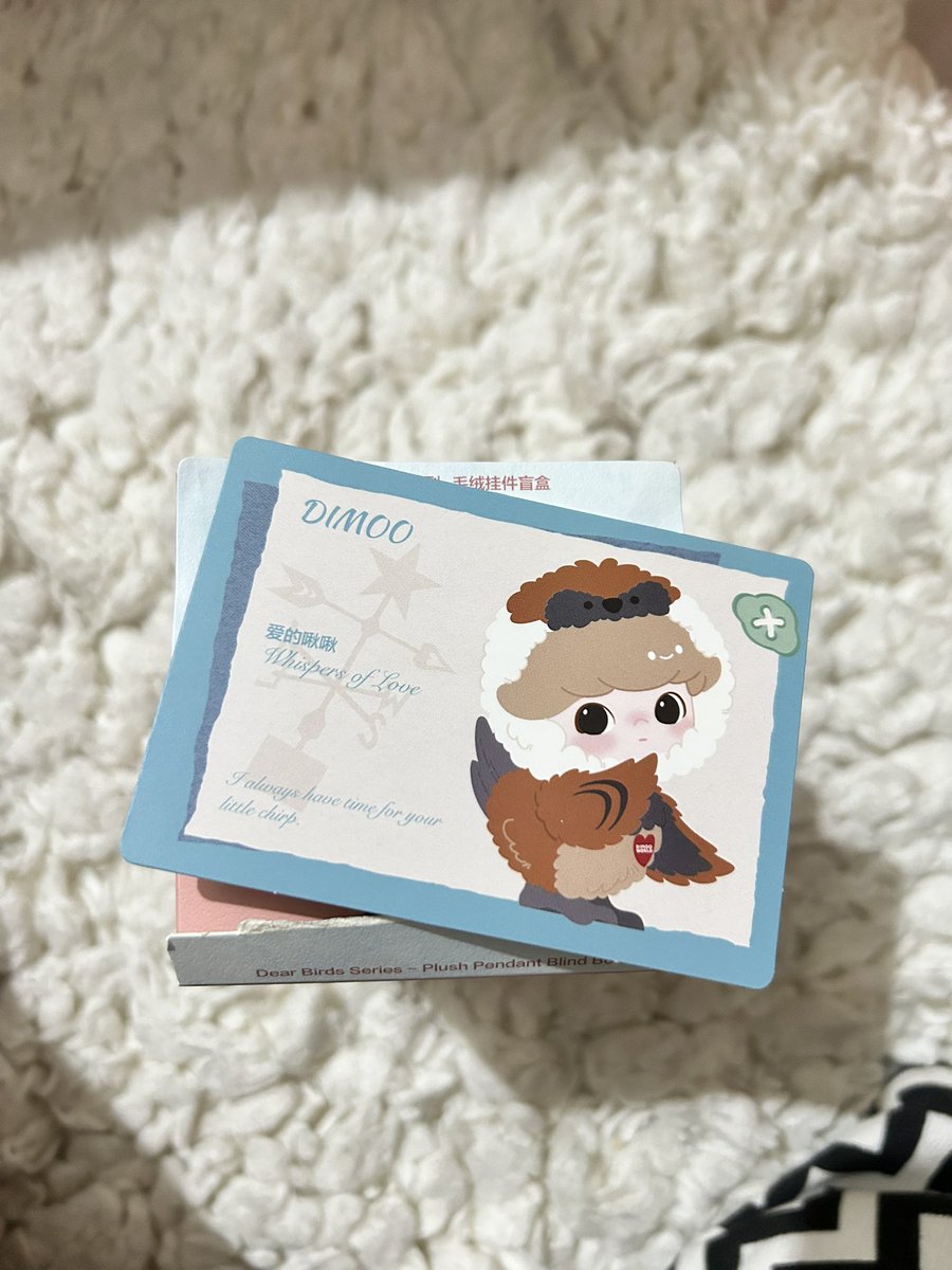 guramxx's tweet photo. haii kakk aku jual dear birds dimoo 230 ajaa under retail baru banget buka, dijual karena ngincer molly hcpp sm cbb kalo ada yg mau tukeran boleh banget yaa ☺️ https://t.co/ufdFr0zgCM