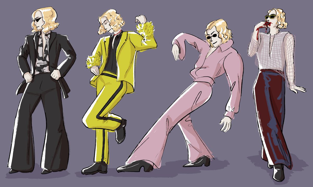 GarbanzoAwelo's tweet photo. Some Lestoutfits (Lestat Outfits) before we see the real ones in 2 (!!) weeks 🤩

#tvl #TheVampireLestat https://t.co/N0Zd7SUgqh