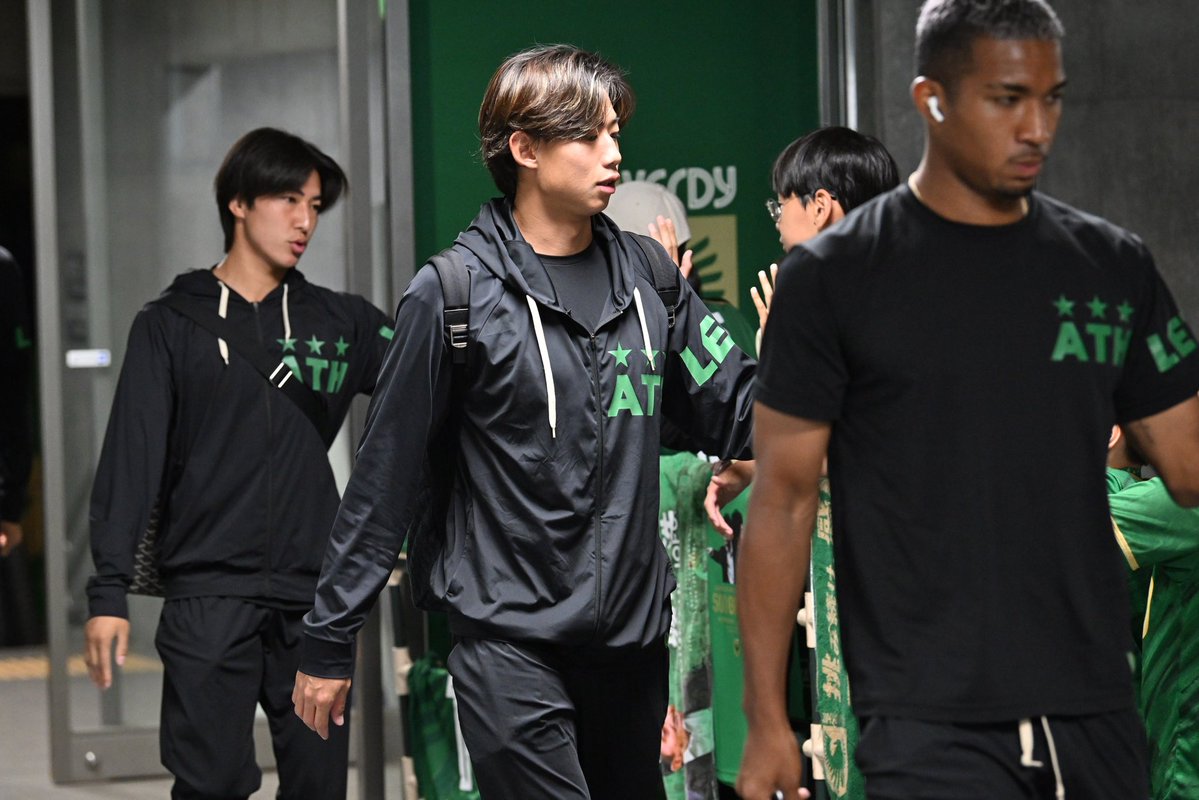 Check in 👋 チーム到着✔︎ 本日も応援よろしくお願いします💚 #verdy