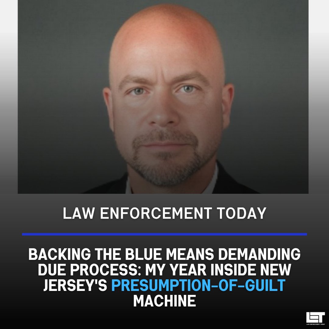 LawEnforceToday's tweet photo. Former EMS volunteer Russ Semeran says New Jersey’s justice system weaponized accusations, selective enforcement, and media pressure while stripping away the presumption of innocence and basic due process protections.

Read the full story here: https://t.co/gTN9WCQee3

#lawenforcement #JusticeSystem #LegalRights
 DON’T IGNORE THIS this story raises serious concerns.