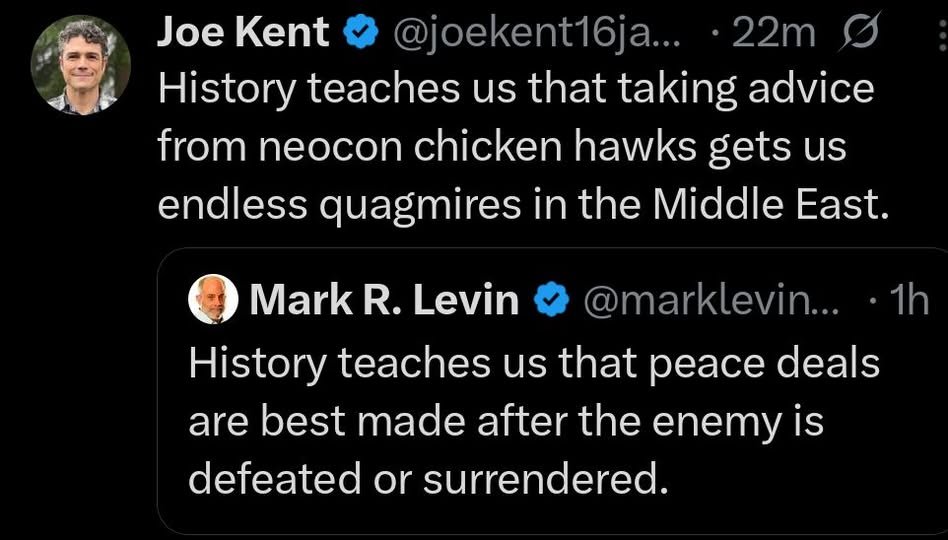 Dave Benner, Nemesis of Neocons tweet media