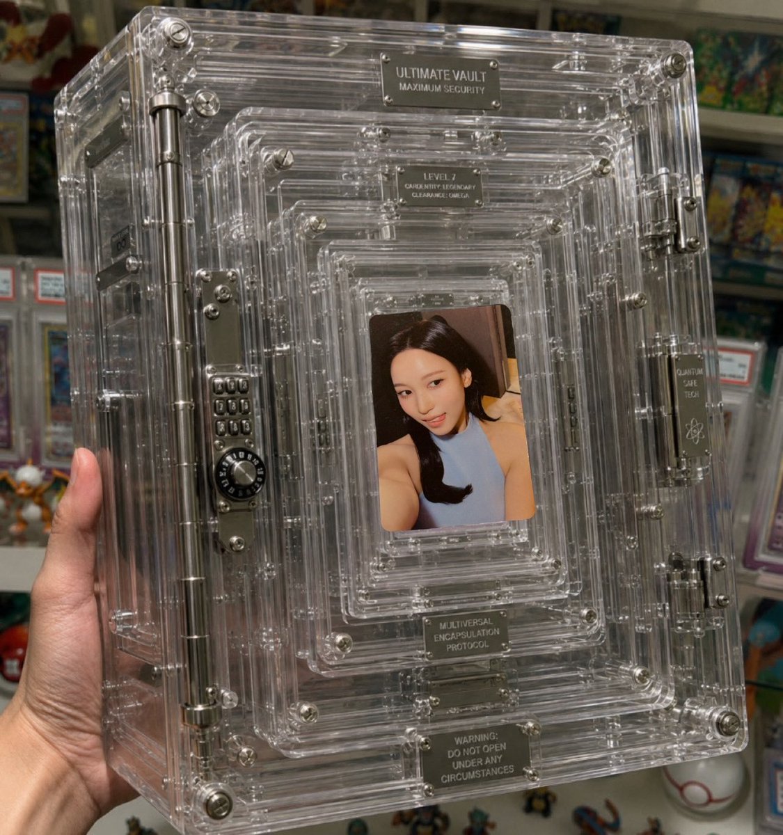 AiDarrian's tweet photo. Me if I ever laid hands on the Tfit Mina pc 🩵 https://t.co/5sDXbCGvLX