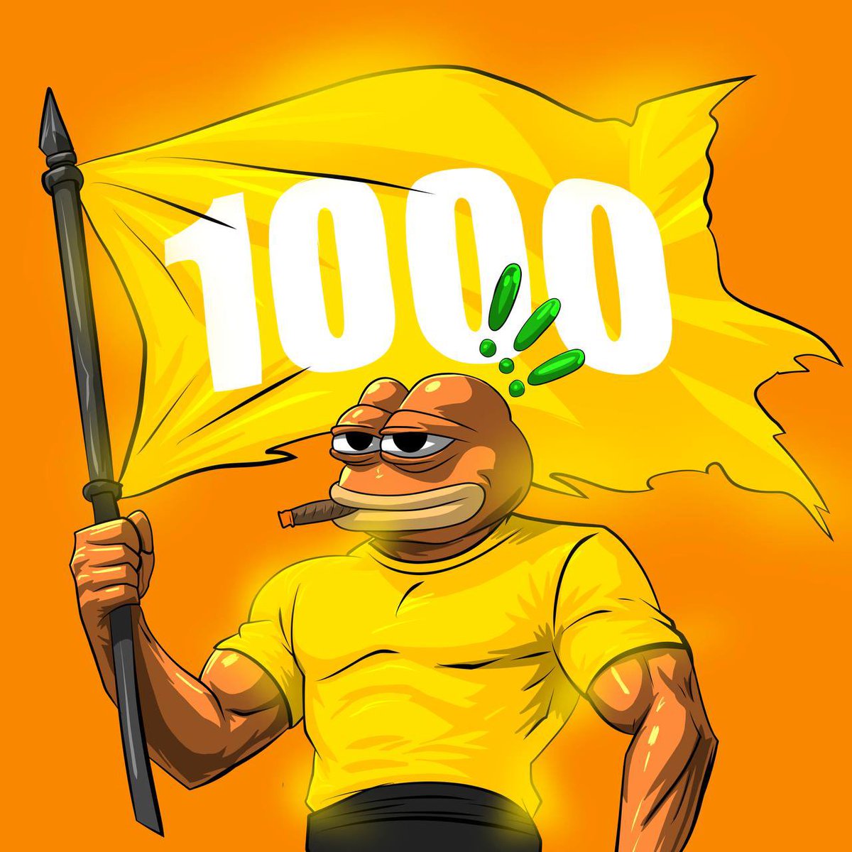 peponkwtf's tweet photo. 1,000 holders officially locked in 🐸 

They fear our power.

This is just the beginning for $PEPONK. https://t.co/UcpDhVMvAb