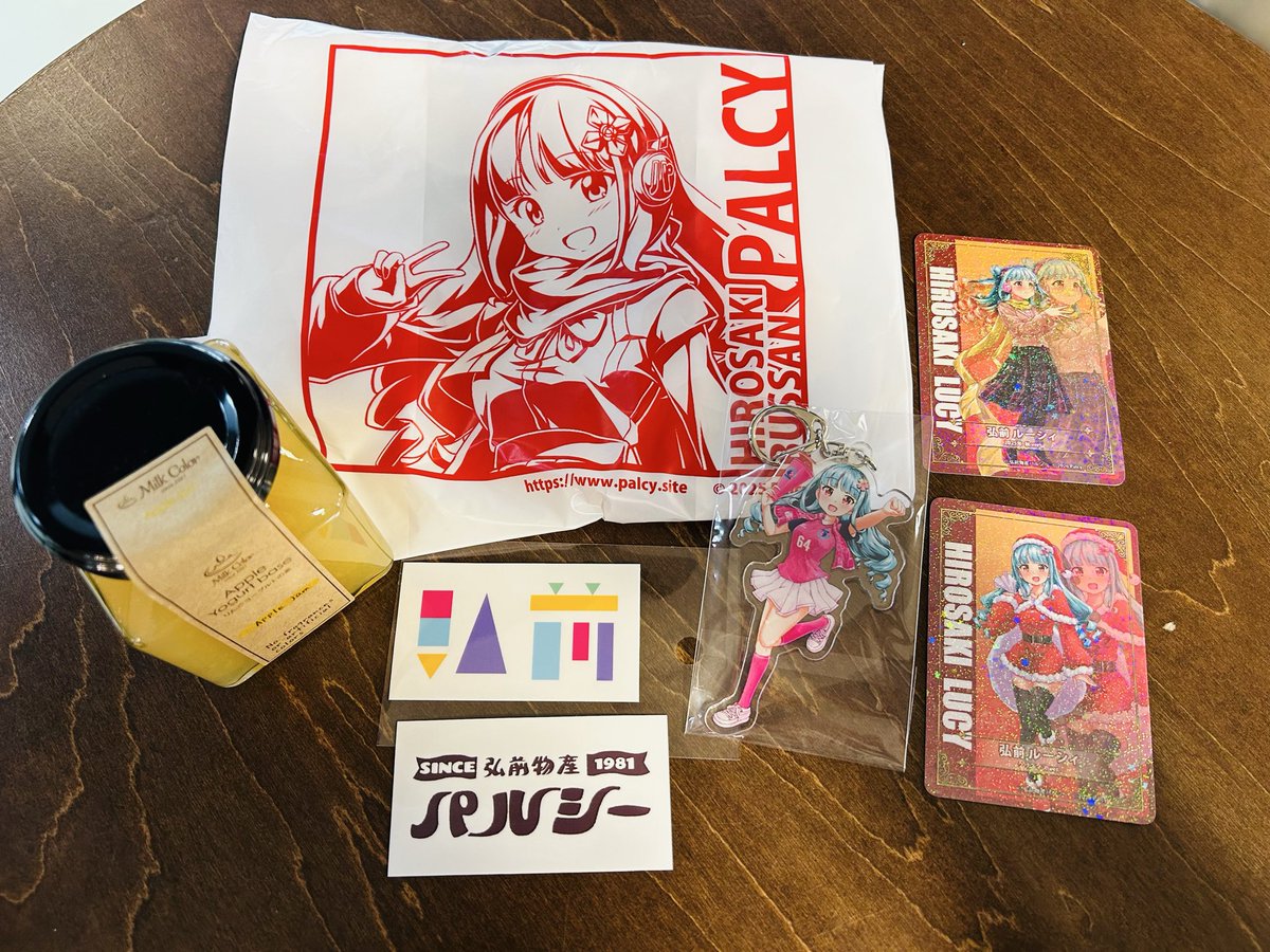 ステッカーが欲しくて、パルシってきました ( • ̀ω•́ )✧ #弘前物産