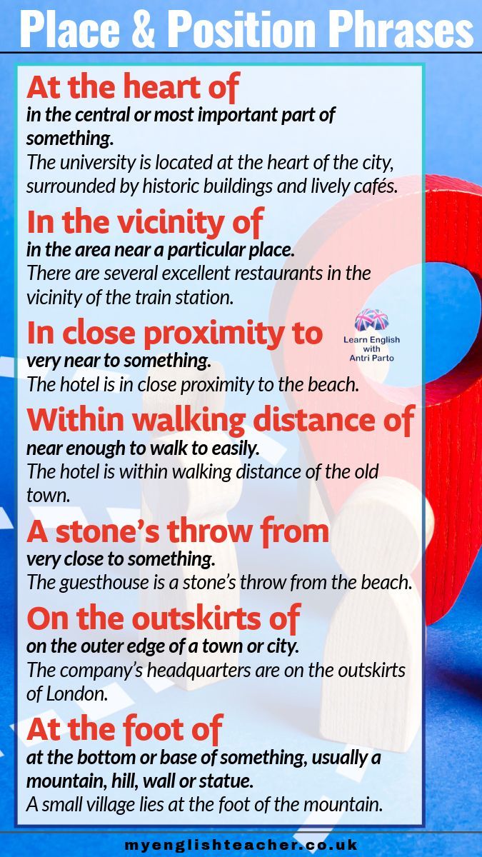 MyLinguaAcademy's tweet photo. Learn prepositional phrases for place and position
#learnenglish https://t.co/p7QrFONRXh