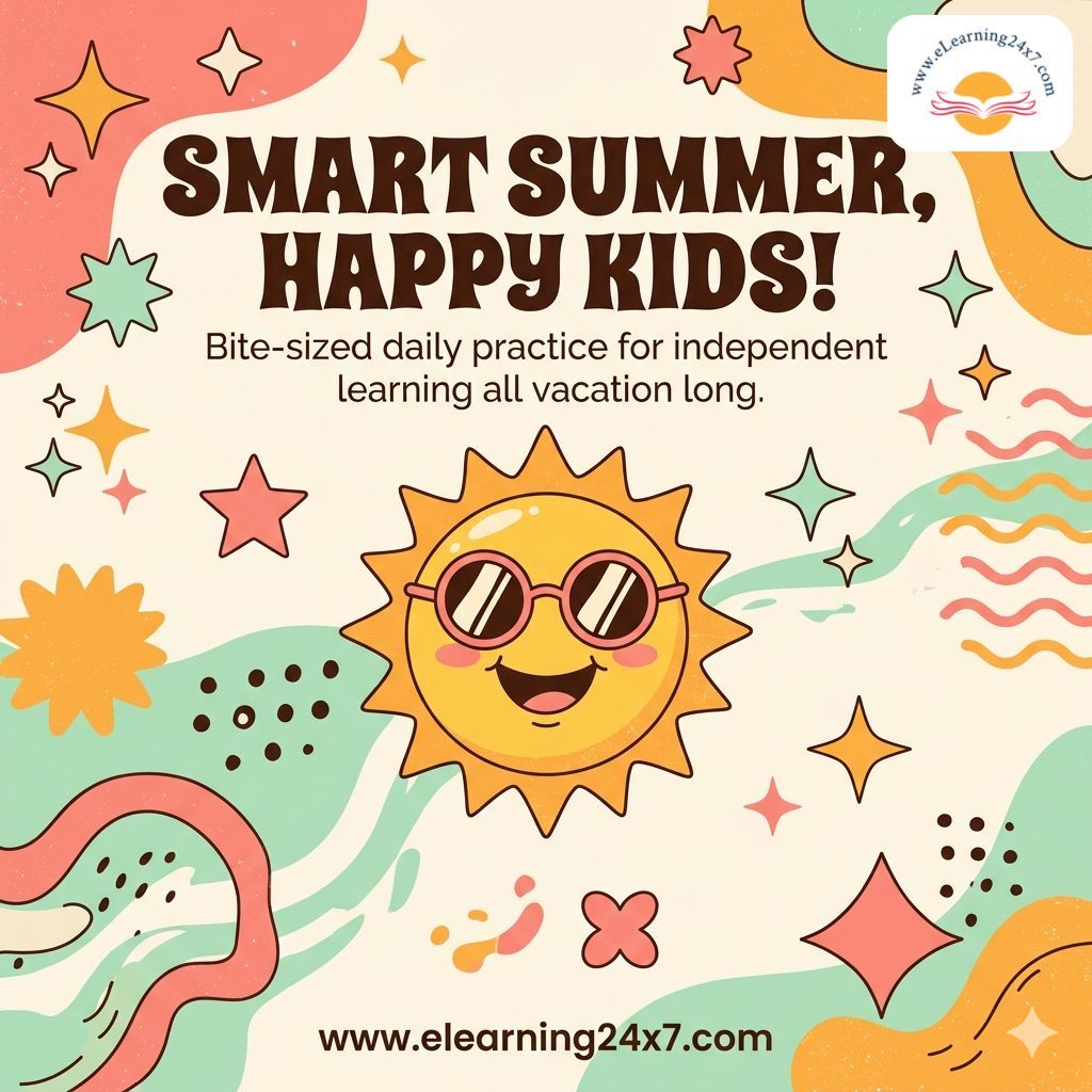 elearning24x7's tweet photo. Keep young minds sharp and screen-free this vacation! 

Download fun, ready-to-print worksheets for easy daily practice. No planning required—just print &amp; play! 

https://t.co/6uAUGtMdF7

#SummerLearning #PrintableWorksheets #IndependentLearning #FunLearning #WorksheetsForKids https://t.co/g5niAOlKsV