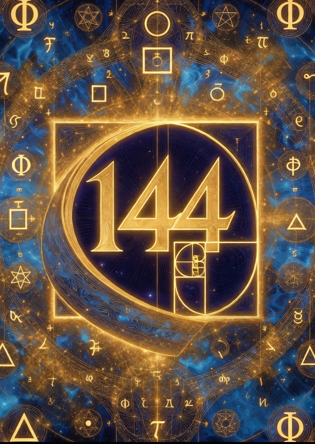 TimingCycles's tweet photo. In maths 144 is the 12th Fibonacci number. A perfect square. A digital root of 9. A harmonic link through time with 1440 mins/day. #maths https://t.co/7hWg3OTh4h