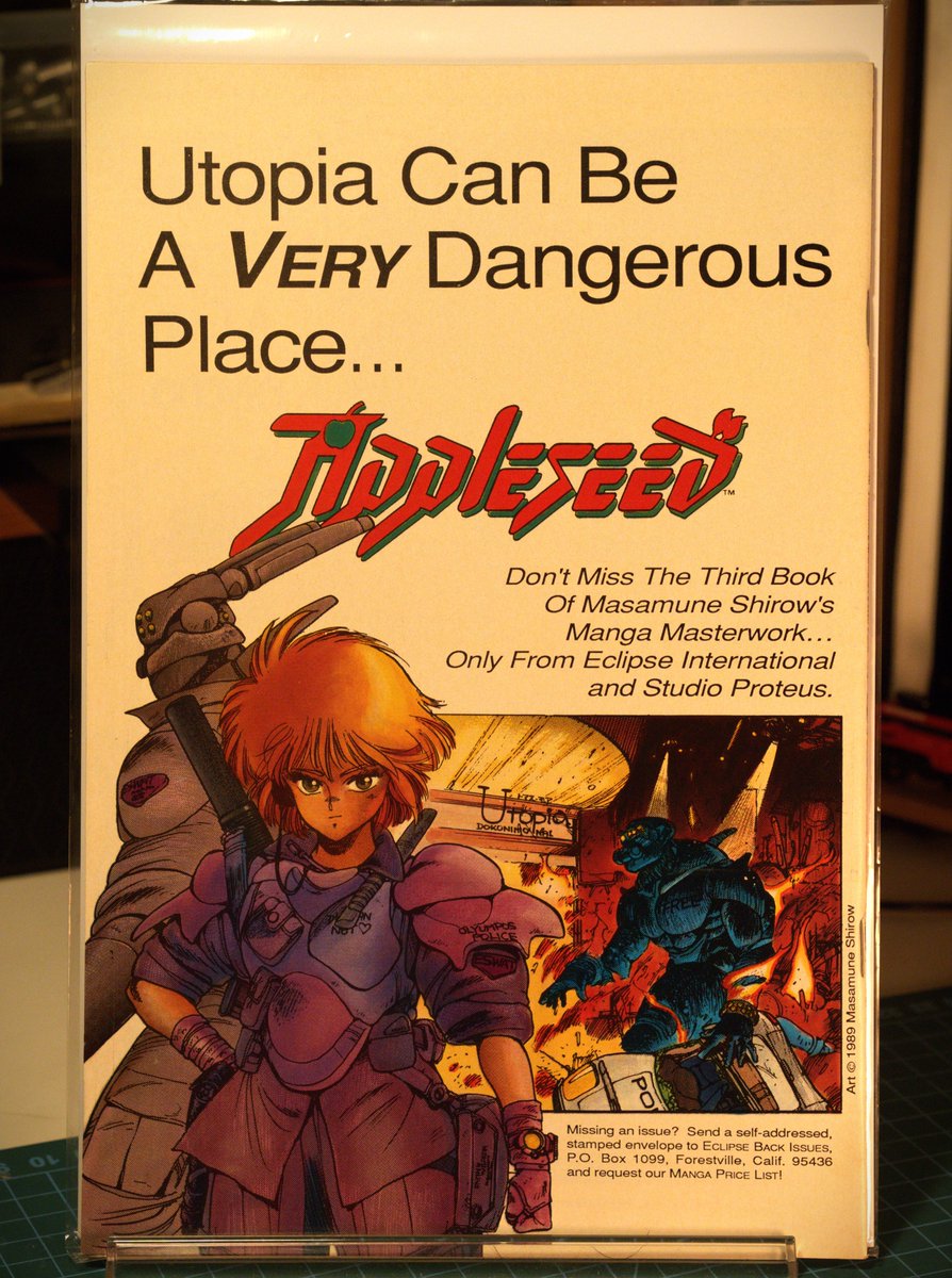 RT @oravelos: [ Dominion Tank Police ドミニオン #1 ] By Masamune