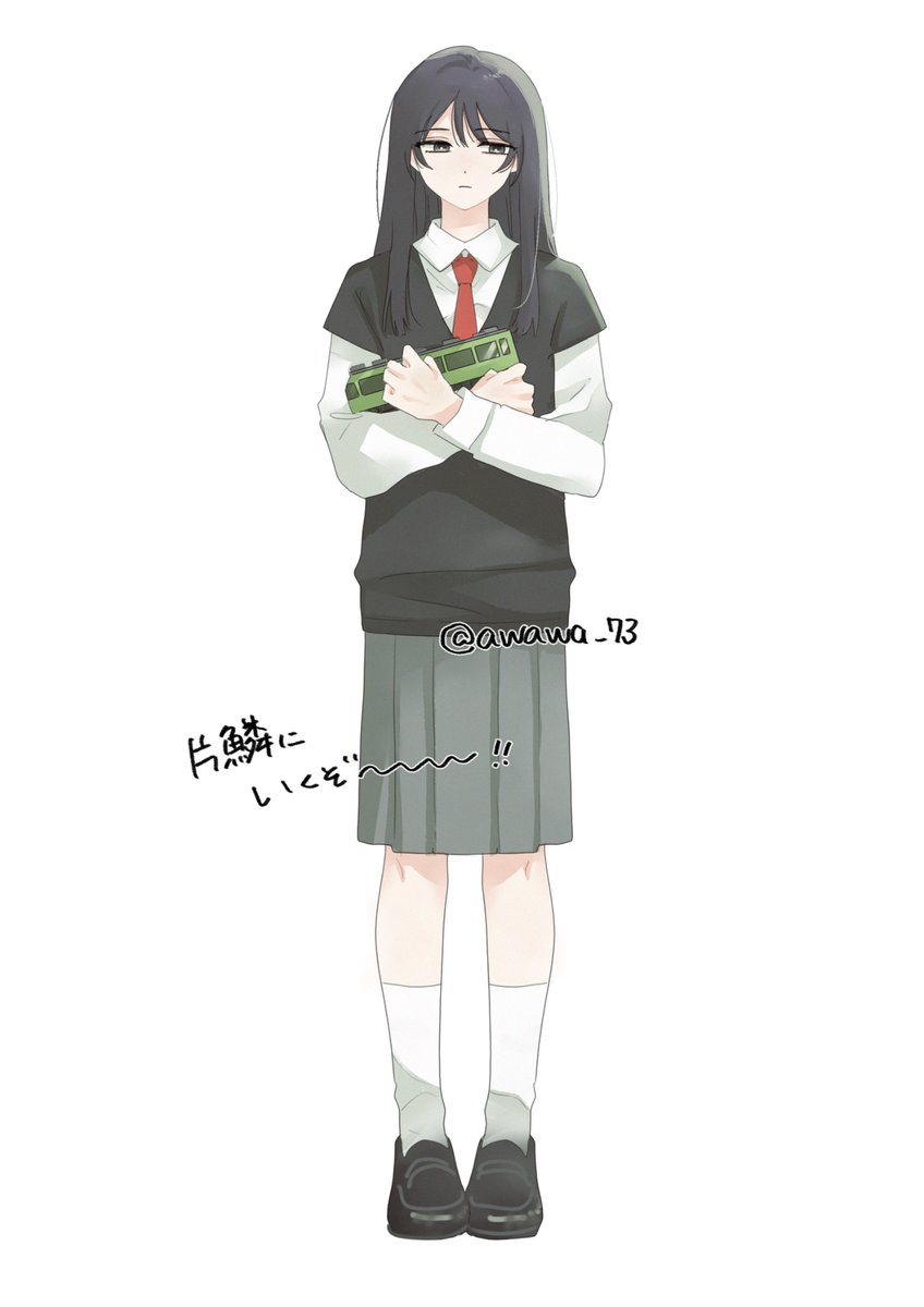 awawa_73's tweet photo. 片鱗高校生だ〜 https://t.co/1Ch1yt6cEa