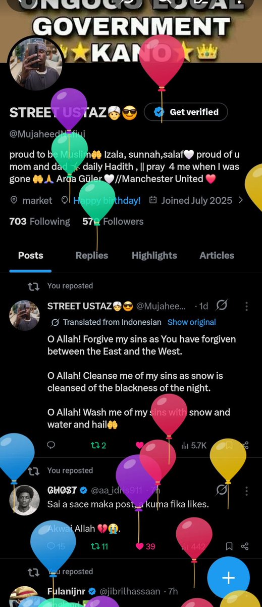 STREET USTAZ👳♀️😎 tweet media