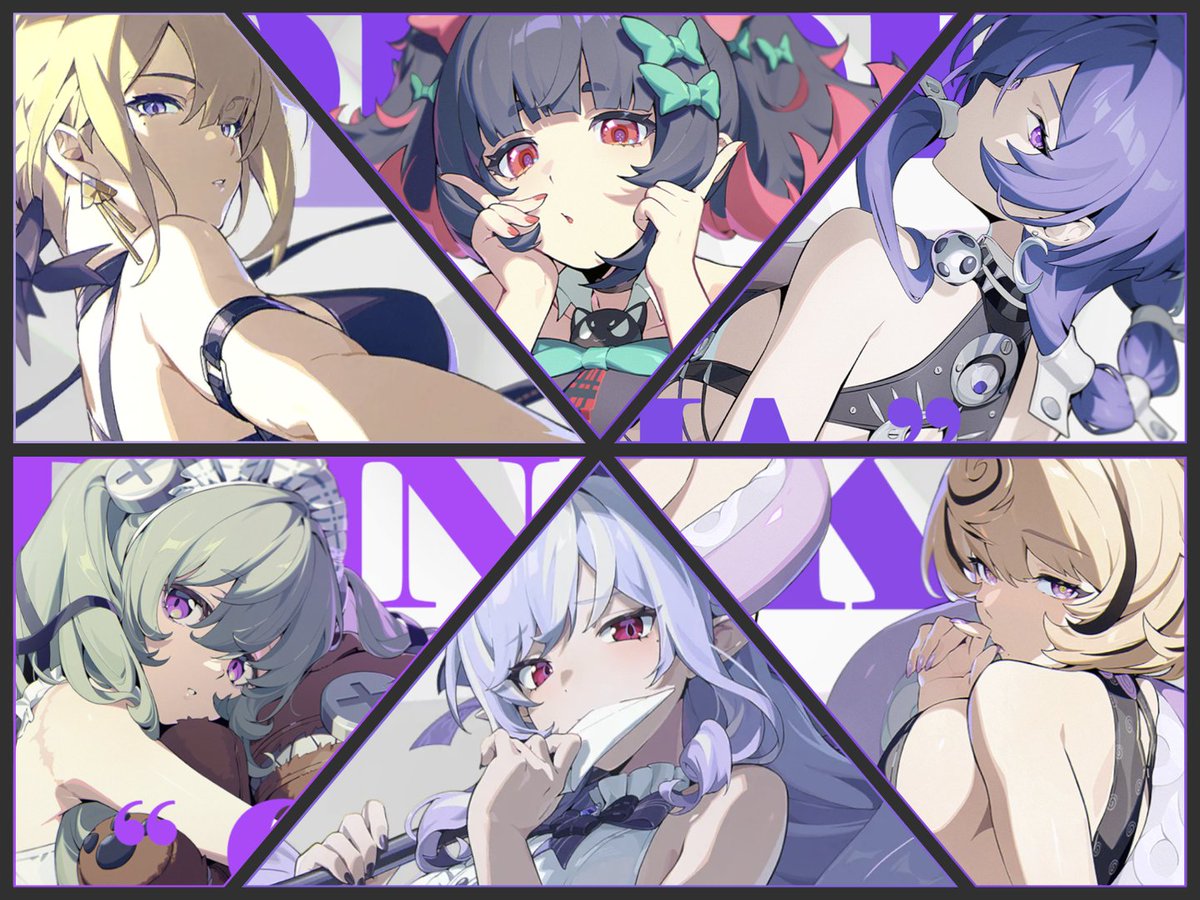 ZZZ_Nazu7's tweet photo. すみれ色の女の子たち🌂🌸

#ゼンゼロ #zzzero https://t.co/ajP0sJLtJF
