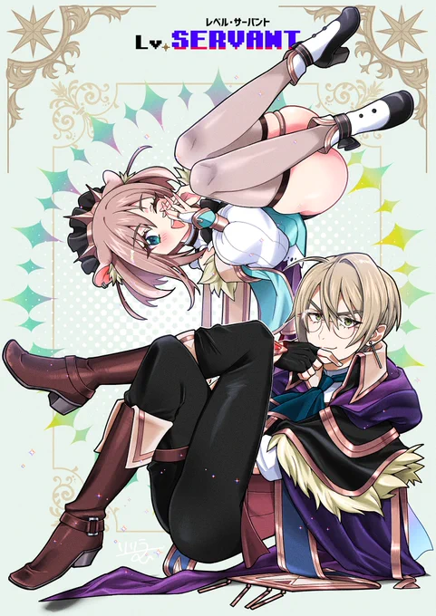 ✧✦ ムルメル&イシェルク✦✧ 
オリジナルで元つよつよ魔導士さまとぽんこつ亜人ちゃんのバディを描いてますよろしくね～🔮 