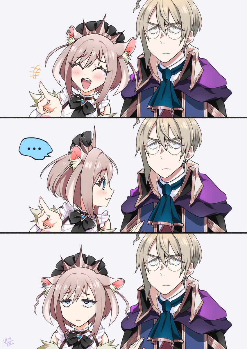 ✧✦ ムルメル&イシェルク✦✧ 
オリジナルで元つよつよ魔導士さまとぽんこつ亜人ちゃんのバディを描いてますよろしくね～🔮 