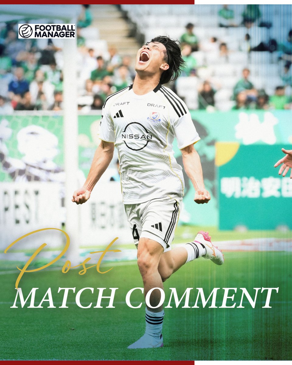 𝑃𝑂𝑆𝑇-𝑀𝐴𝑇𝐶𝐻 𝐂𝐎𝐌𝐌𝐄𝐍𝐓𝐒📝 試合後の #大島秀夫 監督の