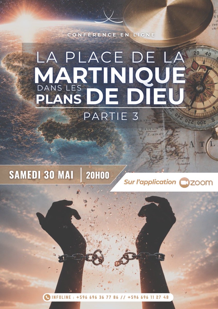 favisrl's tweet photo. Bonjour à tous 

La semaine prochaine auront lieu des séminaires sur plusieurs territoires: 

- à Strasbourg
- à Mulhouse 
- en Martinique  

On est dans un temps où Dieu parle pour construire sa vraie Église sur la terre, saisissons ces moments pour l’écouter. 

DM pour + d’info https://t.co/613ZWxoND7